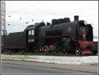 Kandalakša - lokomotiva "hrdina"