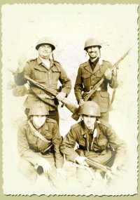 Italská jednotka - vzpomínkové foto